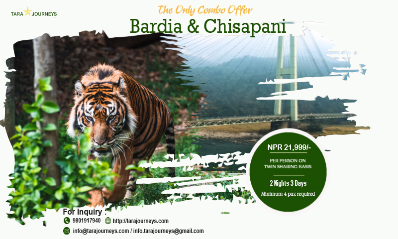 The only combo offer- Bardia & Chisapani 2N3D